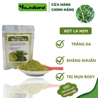 100g bột lá nem đắp mặt 💥 HÀNG LOẠI 1 💥 Bột lá Neem Ấn Độ nguyên chất giúp da trắng hồng khỏe mạnh, giảm mụn