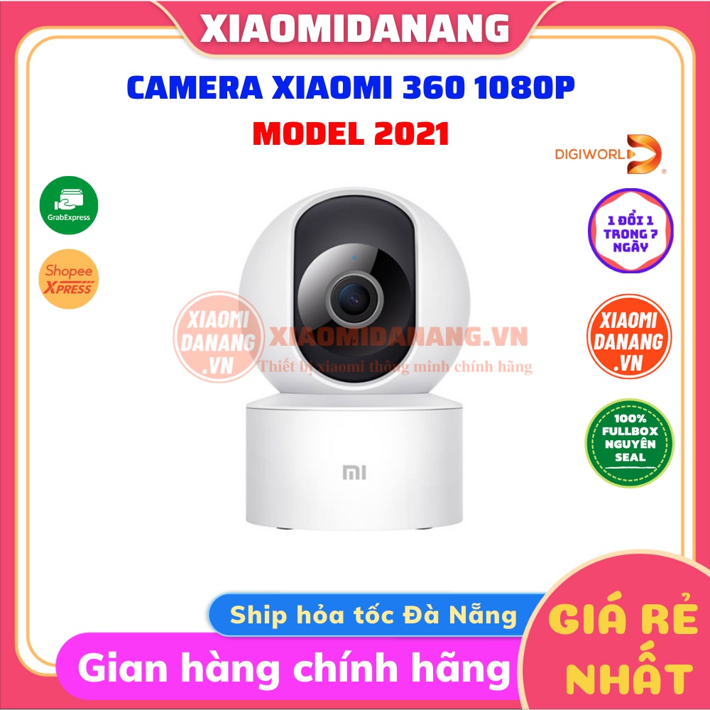 Camera Xiaomi Mi Home Security 360° 1080P - Model 2021 - Hàng Chính Hãng - Bản Quốc Tế - Digiworld Phân Phối