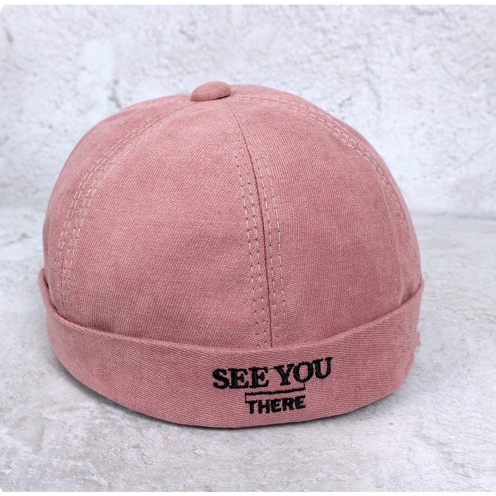 Nón Beanie Vành Tròn Mũ Tròn Miki Hat Thêu Chữ See You 404 Phong Cách Hiphop Ulzzang Form Unisex Nam Nữ