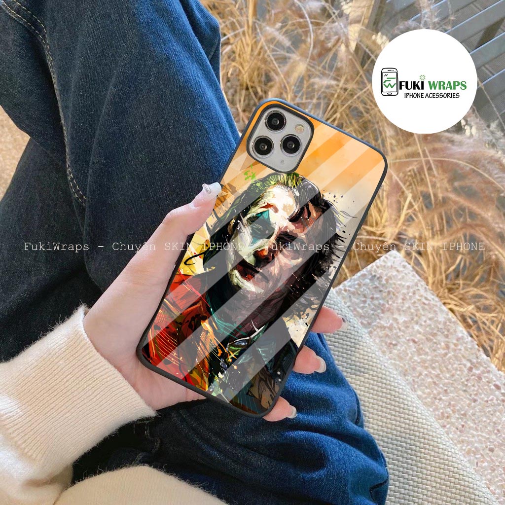Ốp Lưng Kính Cường Lực / Case Joker Chống Vỡ Dành Cho 13ProMax 12ProMax 11ProMax X XS XSMAX  Fukishop