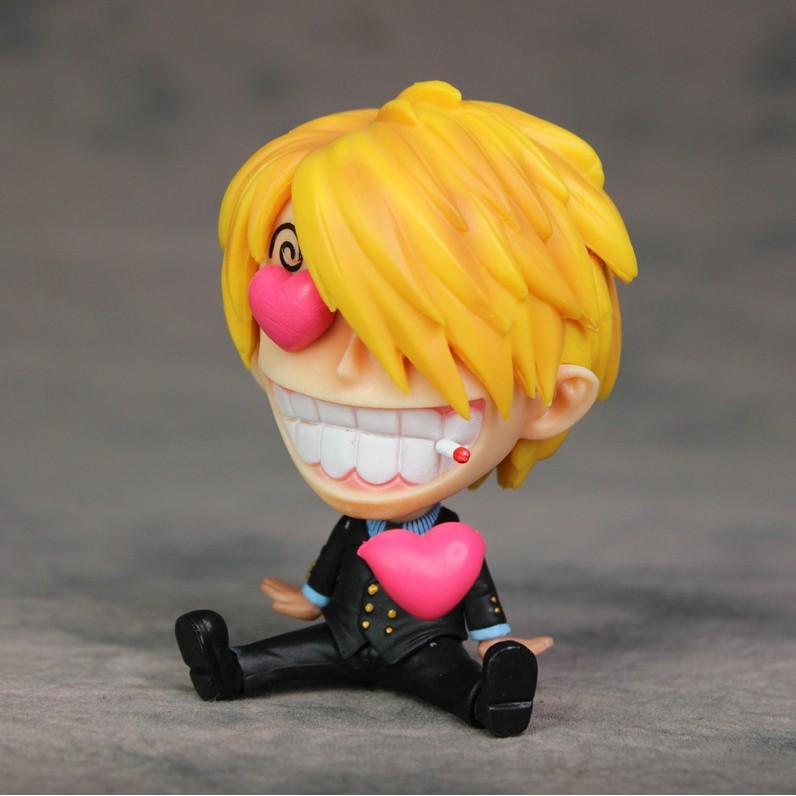 Mô hình One Piece - Mô hình Sanji chibi cực kì nét đẹp màu đậm rõ loại 1