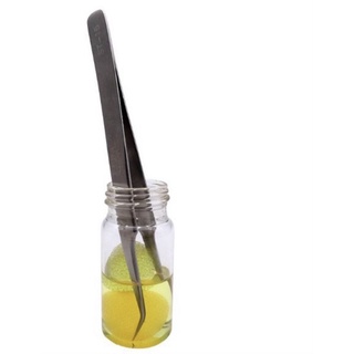 Nước rửa nhíp nối mi kèm mút