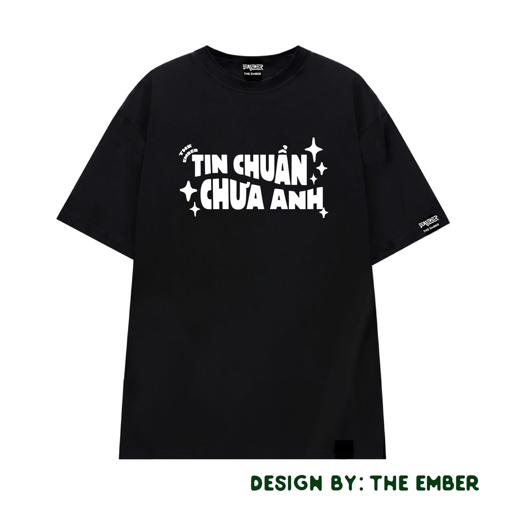 Áo thun tin chuẩn chưa anh dáng oversize 100% cotton - The Ember