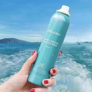 Xịt Chống Nắng Ngọc Trai Jm Solution SPF50 dung tích 180ml, nội địa Hàn