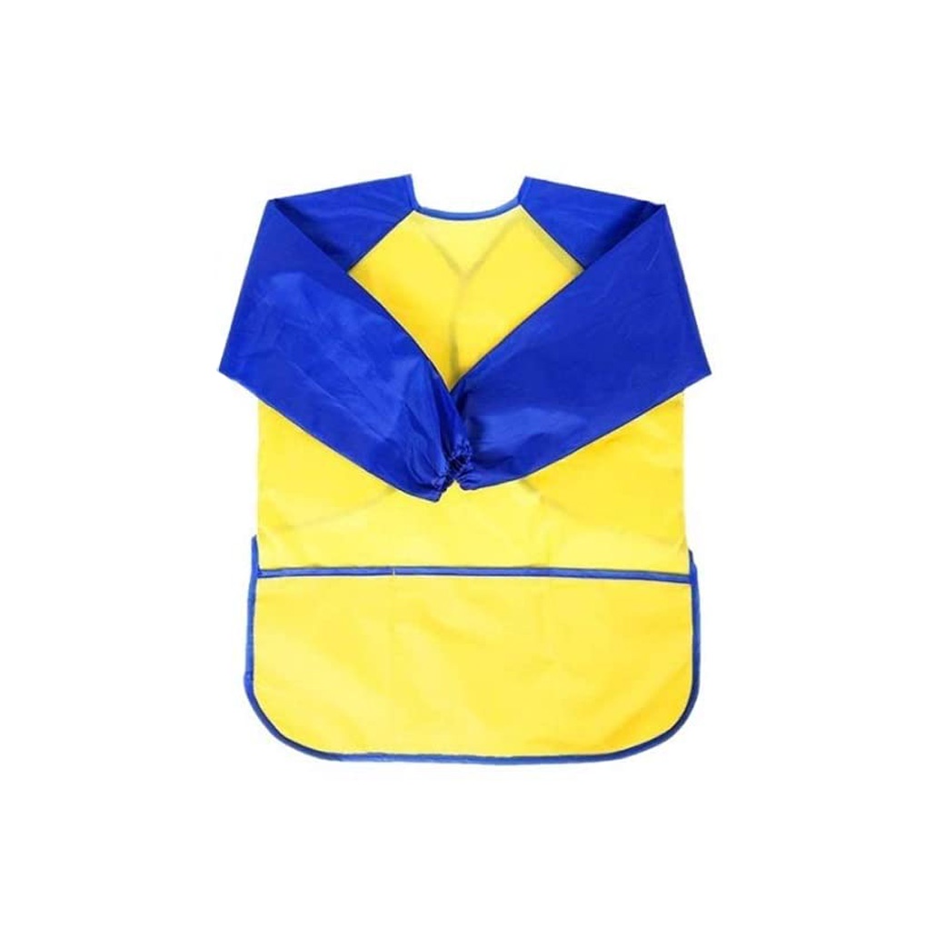 [CHOO] Children Long Sleeve Waterproof Apron Kid Art Craft Painting Cook Feeding Smock