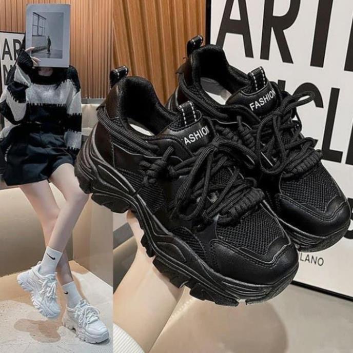 ❣️ Giày thể thao D-Fashion có 2 màu đen & trắng, chất siêu đẹp, phong cách ulzzang hàn quốc, dễ phối đồ, hot 2020 🎧️
