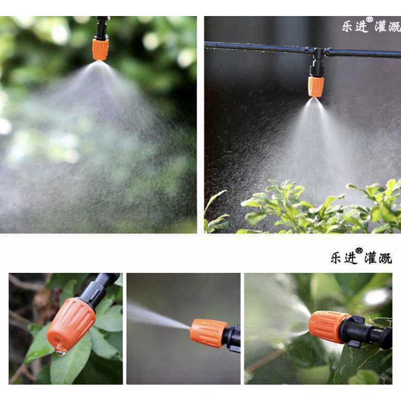 SALE SALE DALE BỘ phun sương, tưới cây sử dụng cho vòi nước máy kèm bộ kết nối ren 21-27 màu xanh như hình