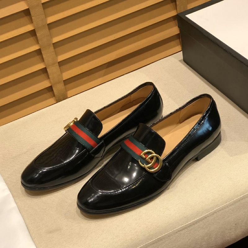 Giày lười nam Gucci da hai mẫu thời trang