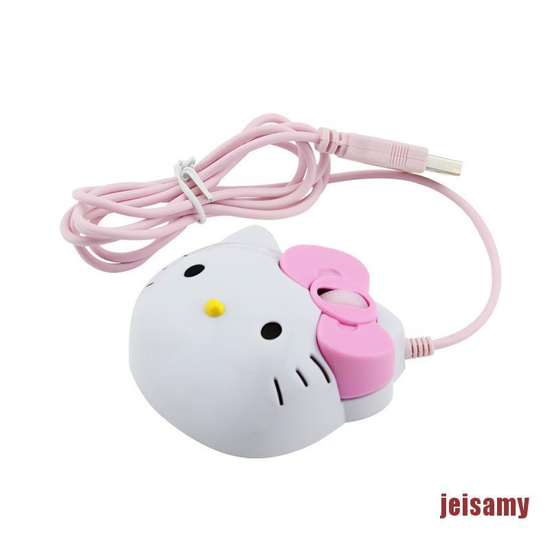 Chuột Quang Chơi Game Có Dây Hình Hello Kitty 3d Usb 2.0 Pro