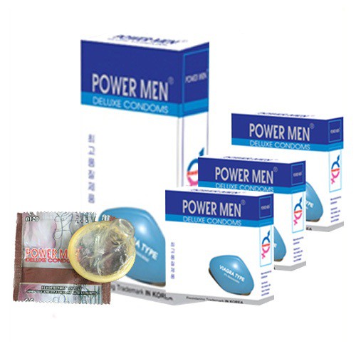 [SIÊU HOT]Bao Cao Su Power Men Viagra Type (Hộp 12cái)-[SIÊU MỎNG.KÉO DÀI THỜI GIAN QH]-YÊU PHÊ PHA.HÀNG CHÍNH HÃNG 100%