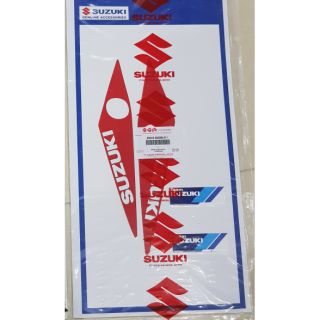 Bộ tem mỏ cày chính hãng Suzuki Satria Fi - Raider Fi
