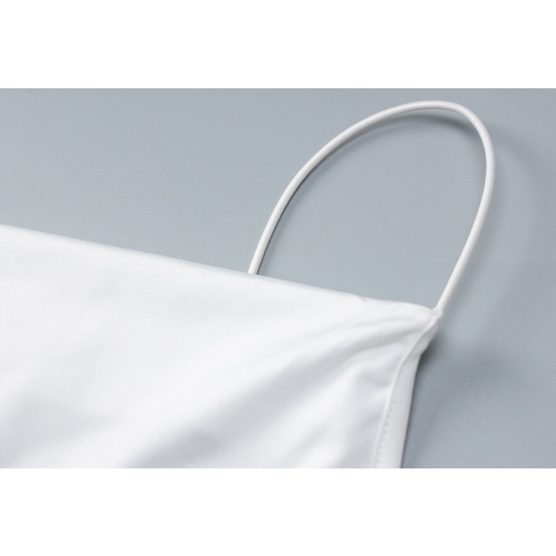 Áo Tank Top Hở Lưng Phối Ren Thời Trang Cho Nữ