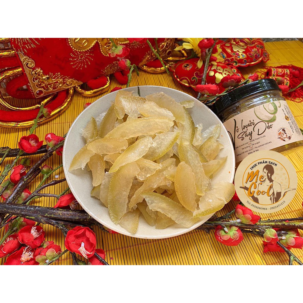 VỎ BƯỞI SẤY DẺO 250 GRAM - TPS MẸ COOL