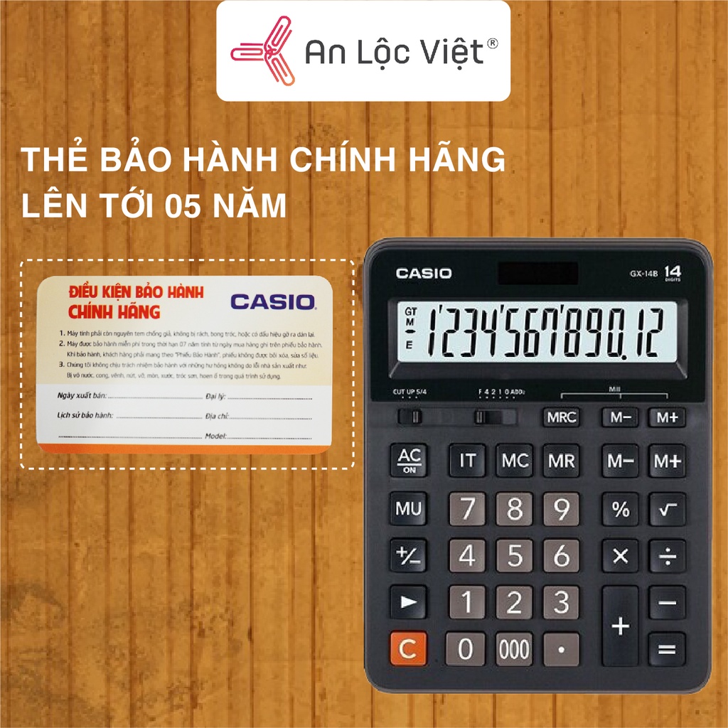 Máy tính Casio GX 14B chính hãng