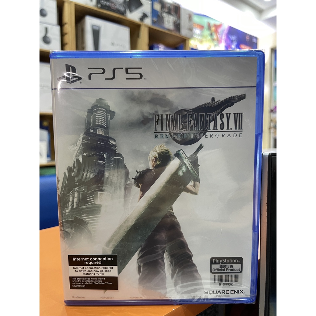 Đĩa game Final Fantasy 7 Remake Deluxe Edition dành cho PS4 PS5