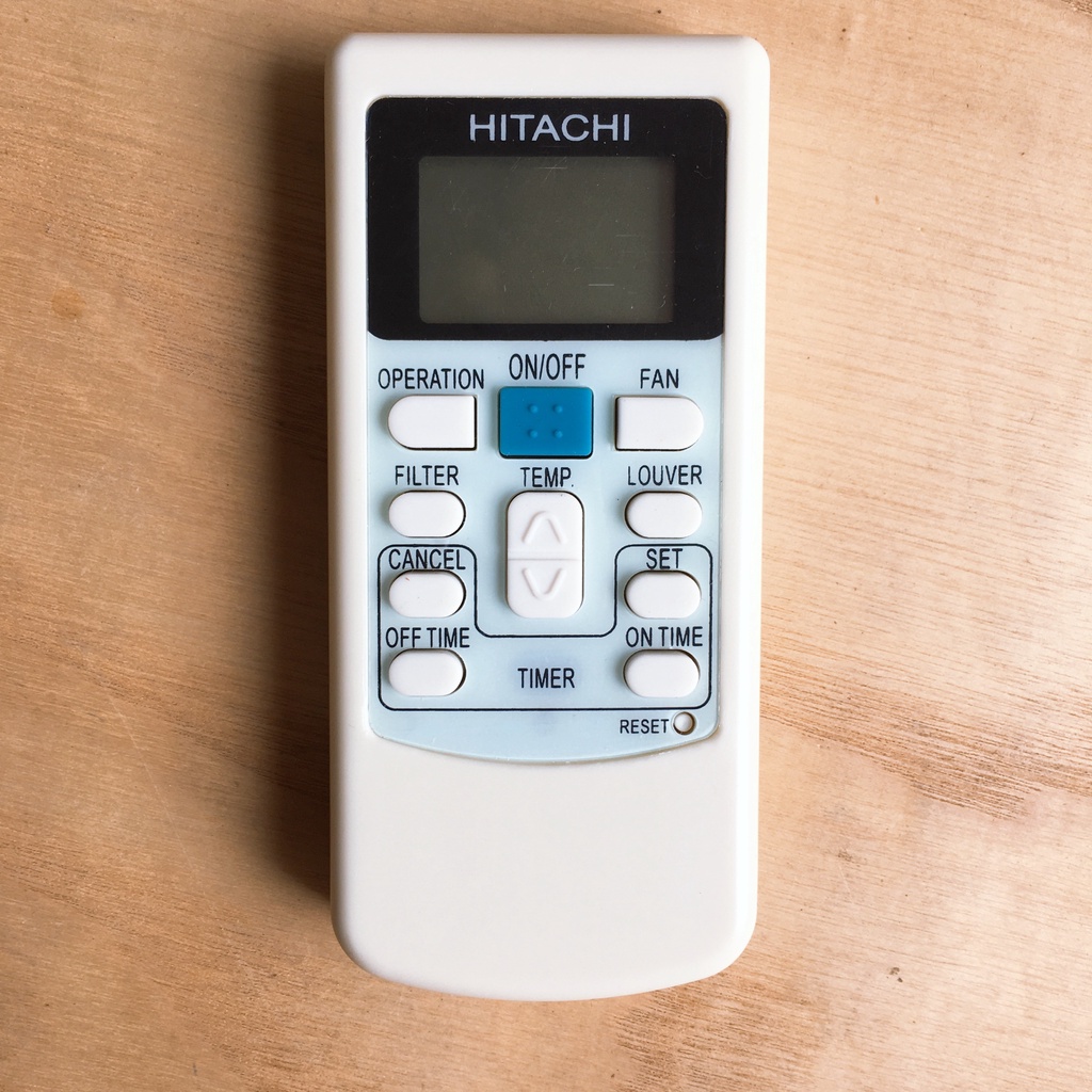 Điều khiển điều hoà Hitachi [TẶNG KÈM PIN] Remote máy lạnh Hitachi