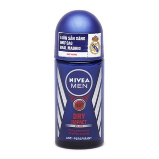 Lăn khử mùi khô thoáng Nivea Men Dry Impact 50ml
