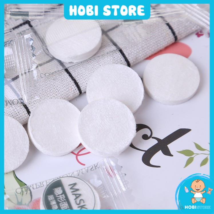 Khăn giấy nén du lịch hình viên kẹo - Hobi Store