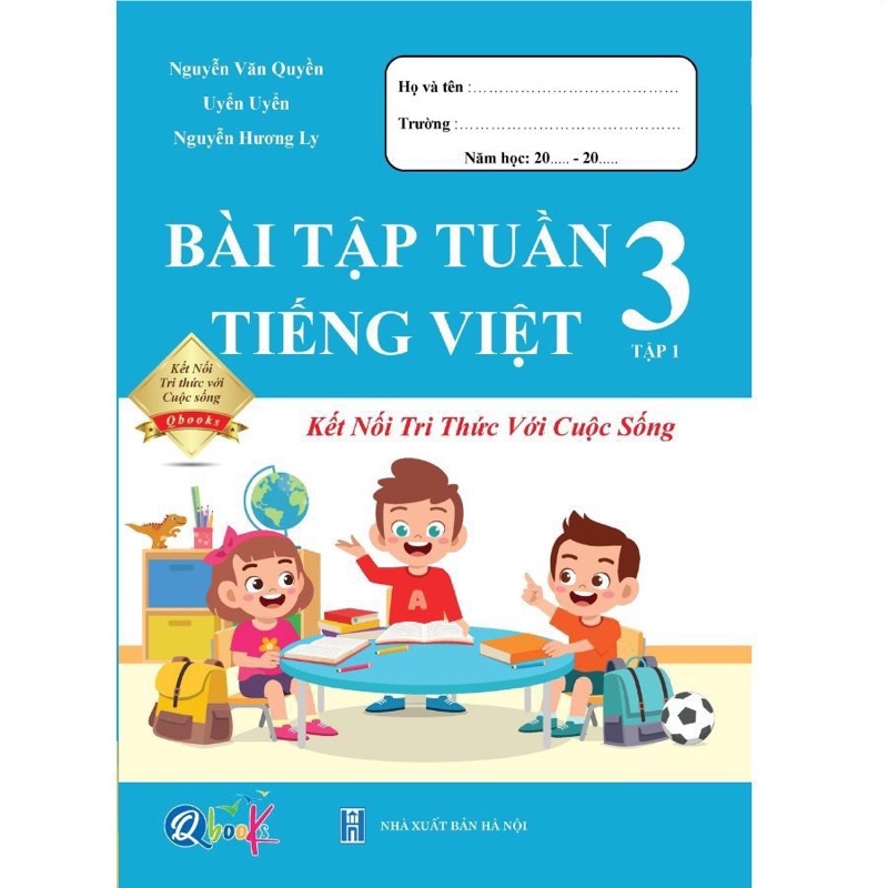 Sách - Combo Bài Tập Tuần và Đề Kiểm Tra Toán và Tiếng Việt lớp 3 - Kết Nối Tri Thức Với Cuộc Sống - Học Kì 1 (4 cuốn)