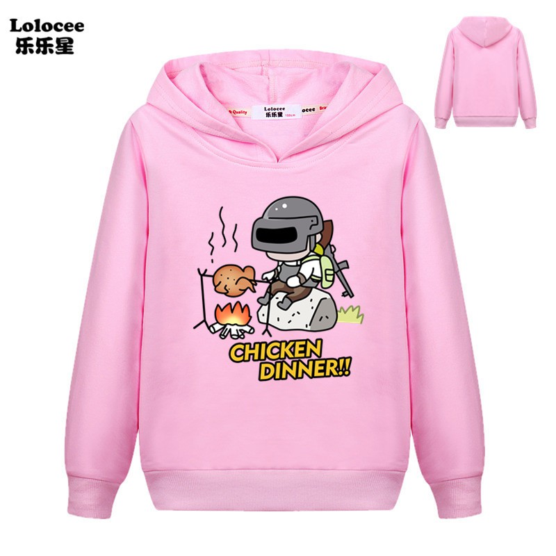 Áo Hoodies Tay Dài Hoạ Tiết Trò Chơi Pubg