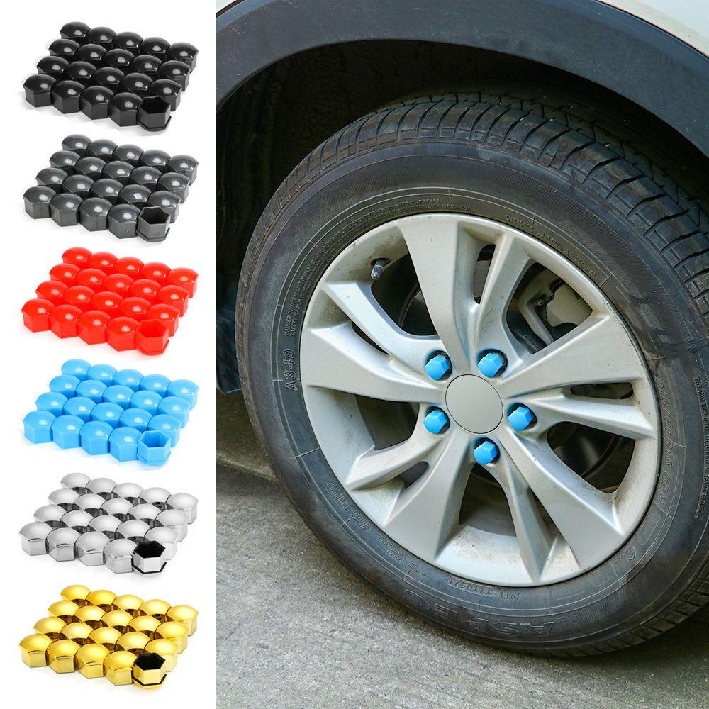 YNATURAL Nắp Đậy Đai Ốc Bánh Xe Hơi 17mm Chống Gỉ Sét