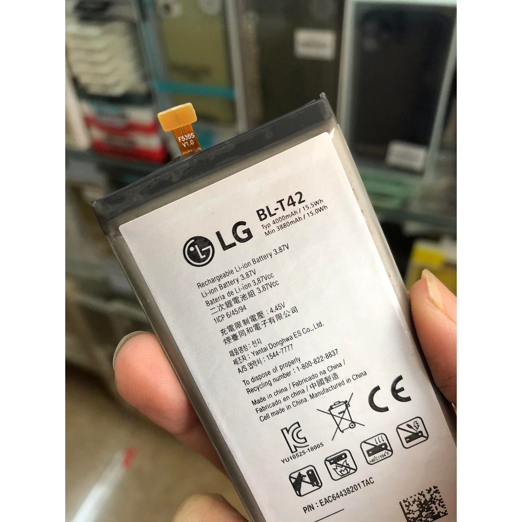 Pin LG V50 Thinq Mã BL-T42 Dung Lượng 4000 mah Zin Hãng Chất Lượng Có Bảo Hành