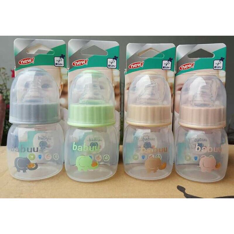 🌟 Bình sữa cho bé - Bình sữa Babuu 75ml cho bé sơ sinh 🍀