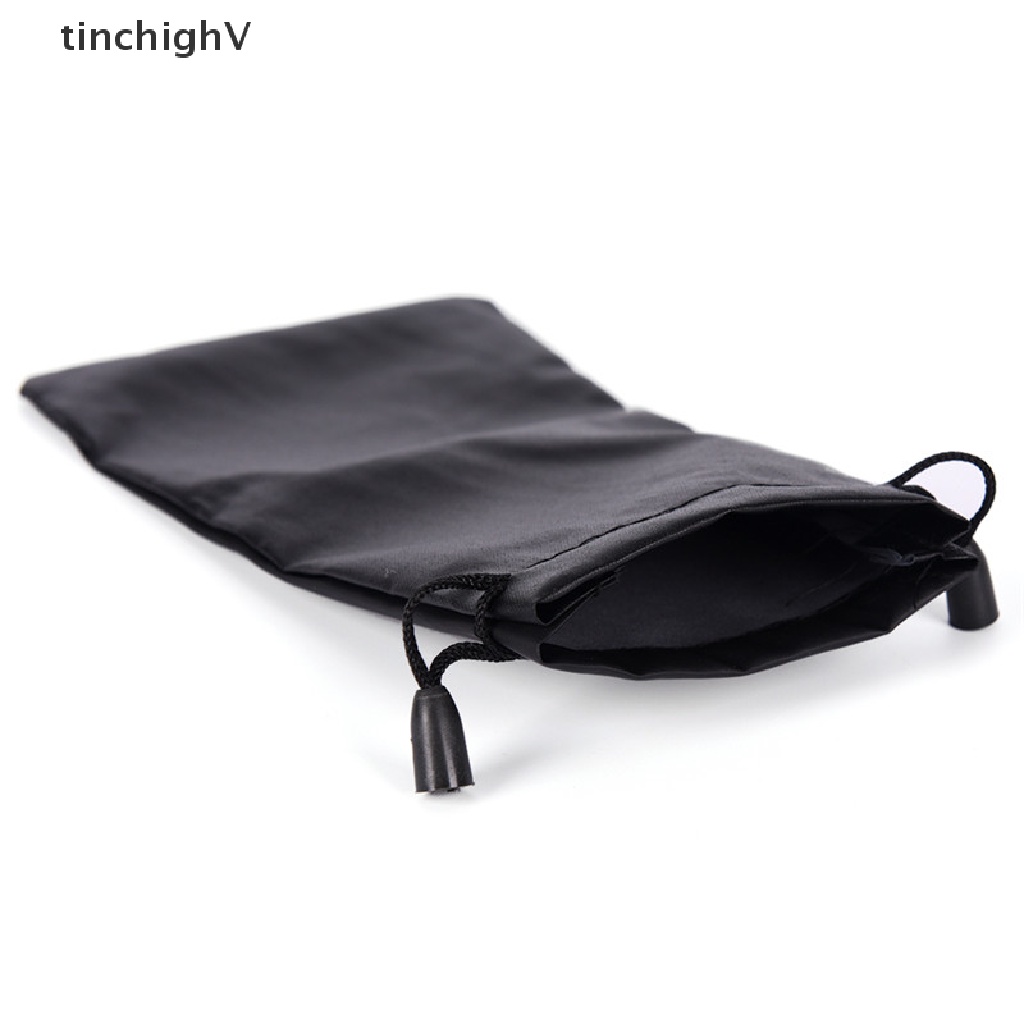 Bộ 3 Túi Đựng Kính Mát Bằng Sợi Microfiber Mềm Màu Đen