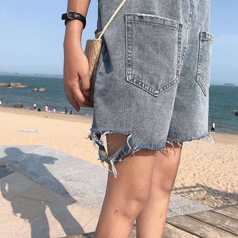 [Hàng có sẵn] Quần Yếm jumpsuit nữ Ulzzang Quảng Châu QYN1
