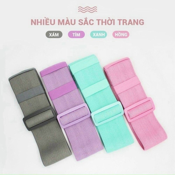 Chính Hãng Aolikes Kháng Lực Miniband Chắc Cơ Mông - Khỏe Cơ Đùi Có Khóa Điều Chỉnh