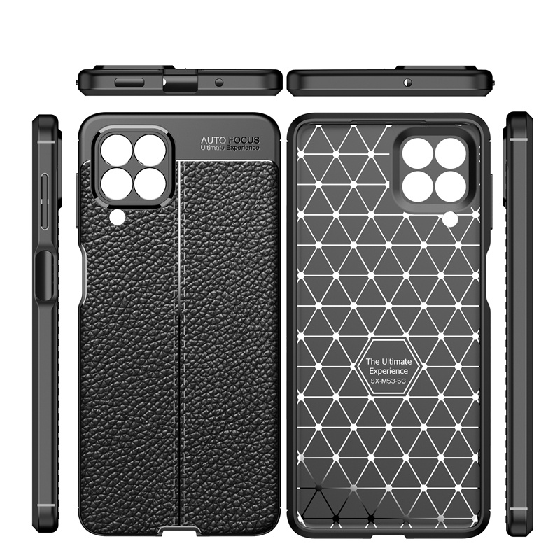 Ốp Điện Thoại Da TPU Silicon Chống Sốc Thời Trang Cho Samsung Galaxy M23 M33 M53 M52 M62 M32 M12 F23 5G 4G