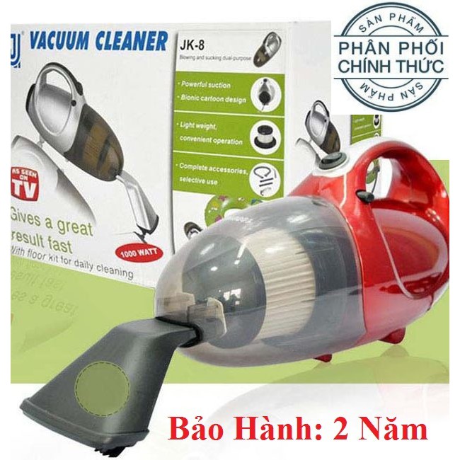 (Đủ 9 đầu hút)Máy hút bụi cầm tay Vacuum Cleaner JK8 & JK8 PLUS, Hút thổi 2 chiều siêu mạnh