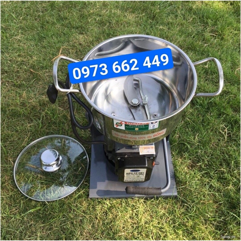 Máy làm ruốc. Cối xay thịt làm chà bông ruốc, xay thực phẩm thịt cá rau củ
