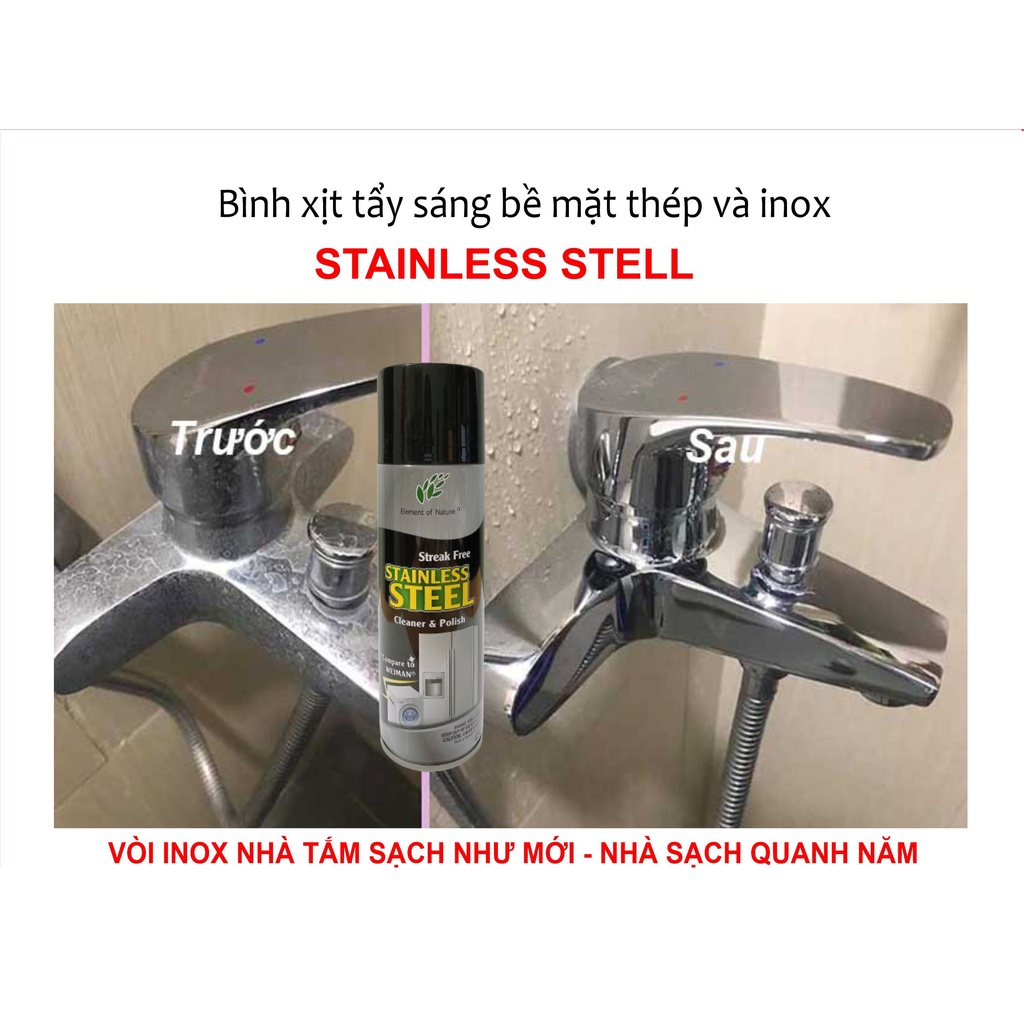 Bình xịt đánh bóng bề mặt dụng cụ Inox AIBO hiệu năng vượt trội