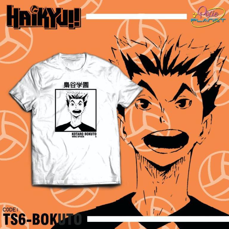 (SALE HOT) Áo thun in hình HAIKYUU BOKUTO độc đẹp