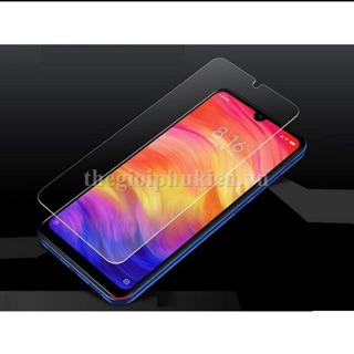 Bộ 3 kính cường lực tặng ốp dẻo trong suốt cho xiaomi redmi Note 7/Note 7 pro