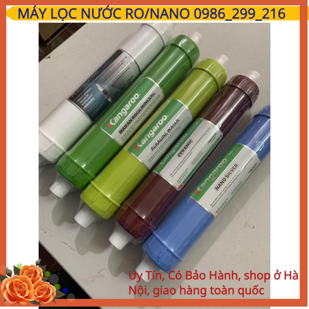 Combo 9 Lõi Lọc Nước Kangaroo Gồm 1,2,3,4,5,6,7,8,9 ♥️ Lõi Lọc Máy 104,108,109...Lõi Lọc 123 Kangaroo Chính Hãng