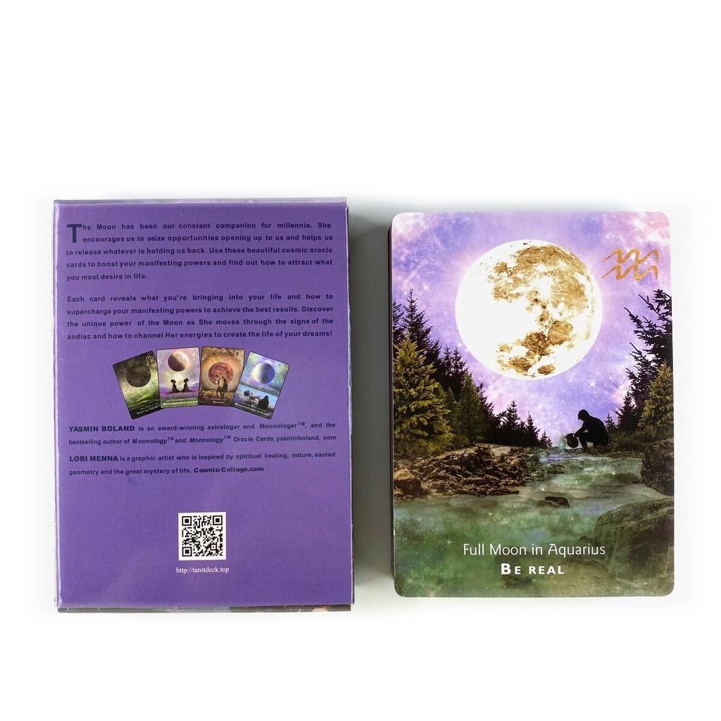 Bộ Bài Moonology Manifestation Oracle Nifoki C1