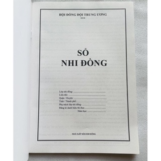 Sổ Nhi Đồng