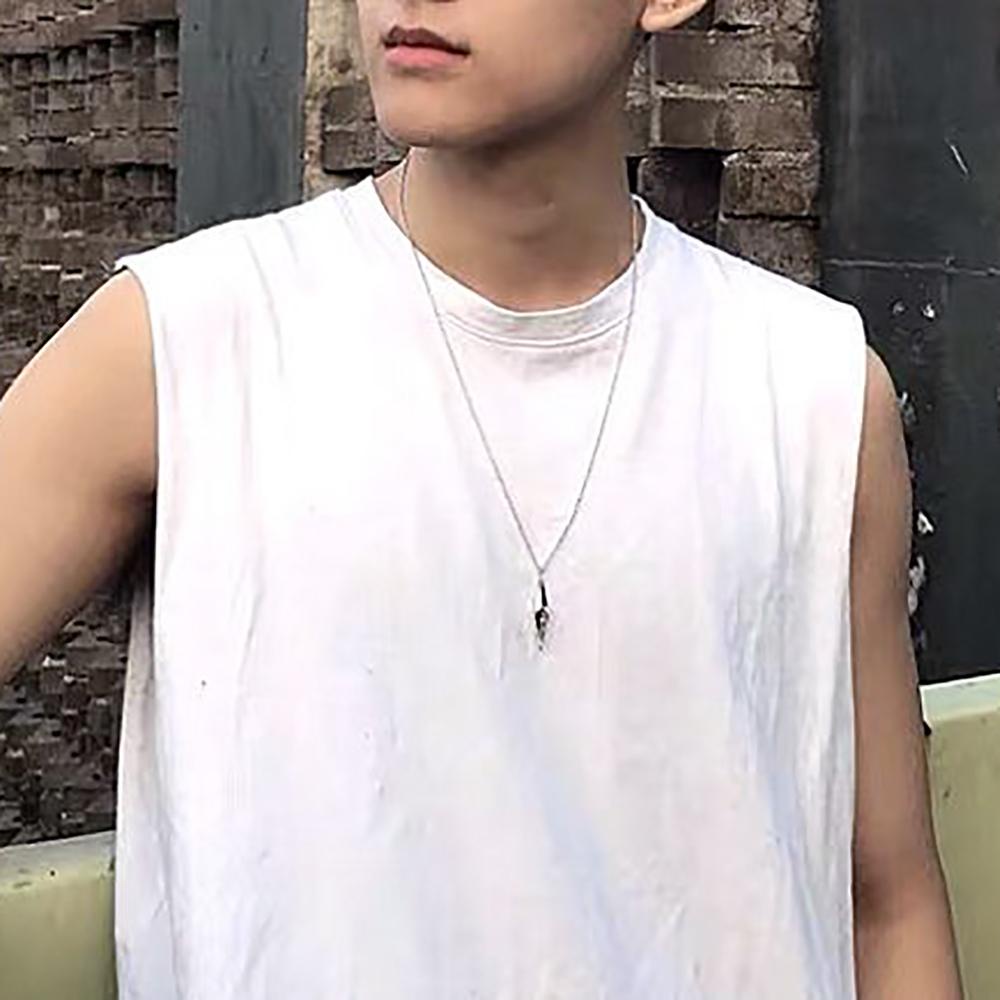 Vòng cổ Bằng Đồng Thiết Kế Sáng Tạo Phong Cách Punk Hàn Quốc Cho Nam