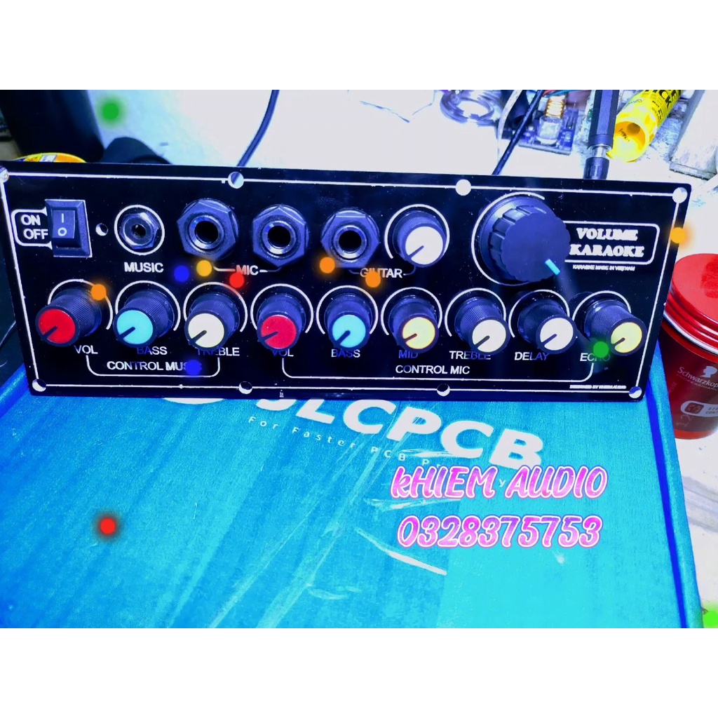 Tấm mica control 11 nút