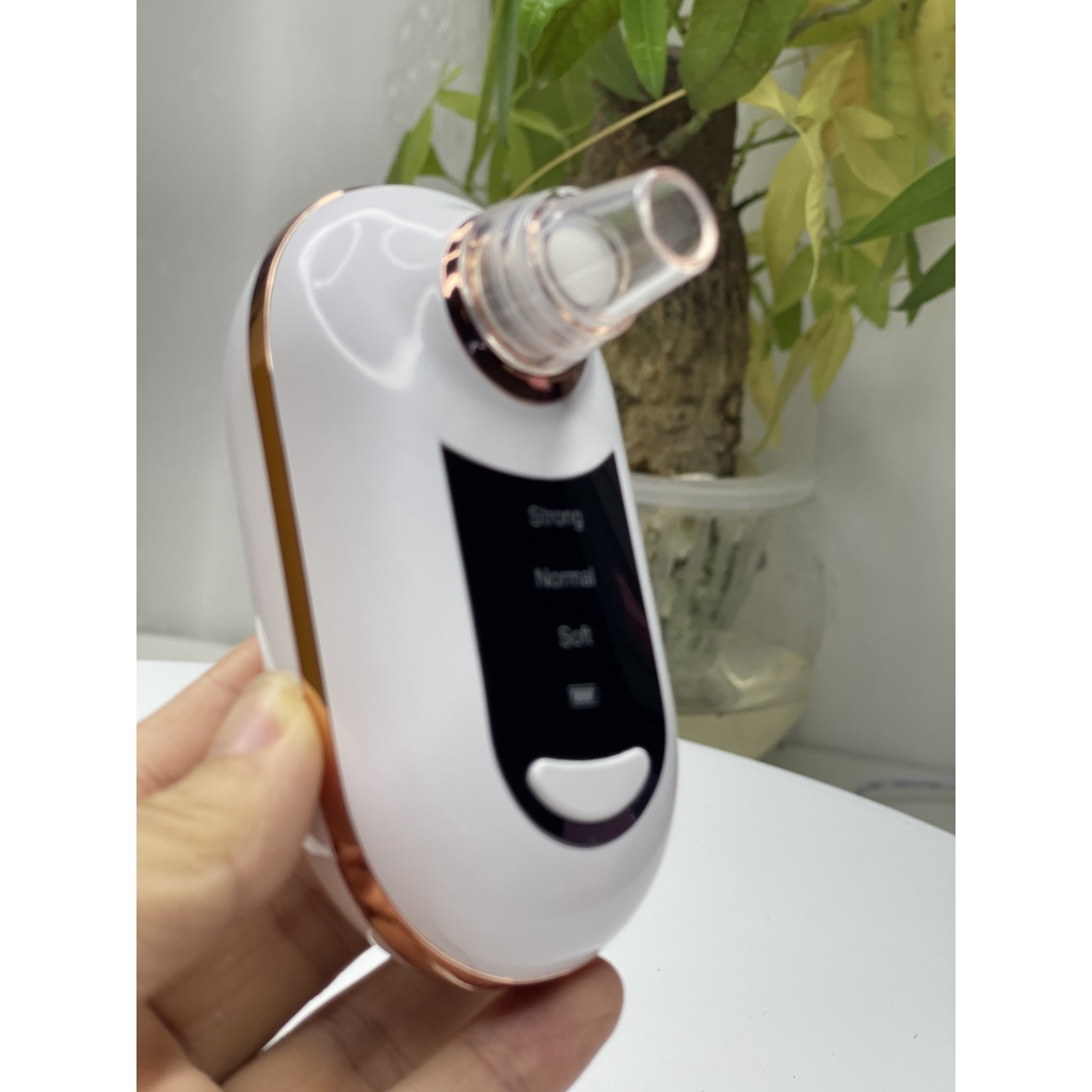 [Siêu Rẻ] Máy Hút Mụn Cầm Tay Tích Điện - 3 cấp siêu khỏe