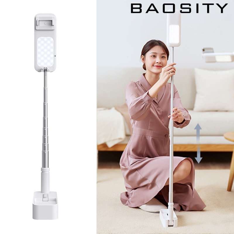 [BAOSITY]Bluetooth Remote LED Light Phone Holder Stand for Video Conference Lighting