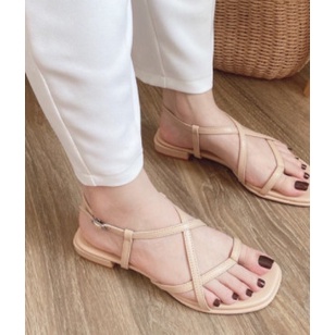 Sandal dây Tigsh da mềm lót đệm - MÃ SD-0304  giaynu99