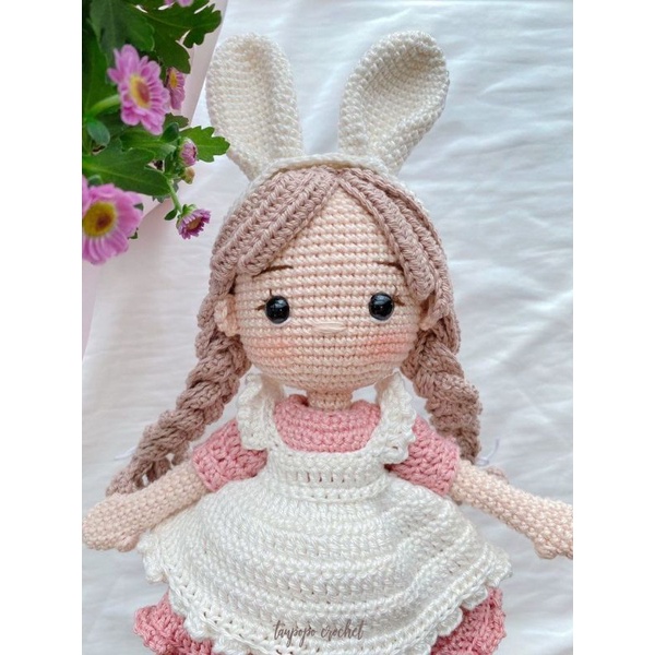 Búp bê mũ thỏ tách rời