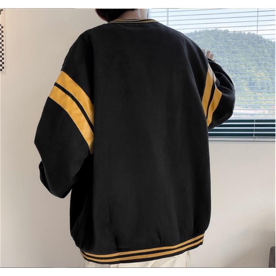 Áo Bomber LB Nam Nữ Nỉ Nhật Mặc Vô Cùng Thoải Mái Và Ấm Áp Thời Trang Hot Trend  Phong Cách AMBITION