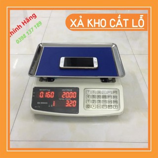 [ XÃ KHO ] Cân điện tử tính tiền 30kg tính tiền - chống nước INOX ( sẵn hàng )