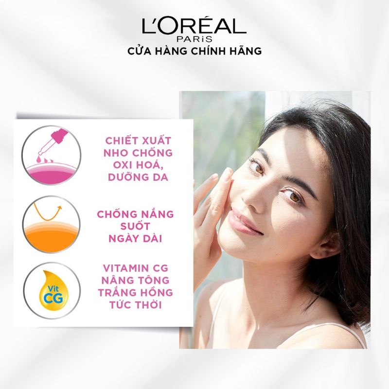 [15ml] KEM CHỐNG NẮNG CHO DA MẶT L'OREAL UV SPF 50+