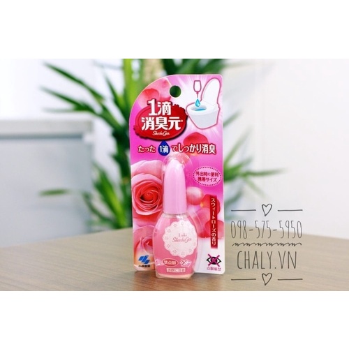 Nước nhỏ thơm bồn cầu Shoshugen Kobayashi 20ml | Nước hoa phòng tắm | Nước thơm bồn cầu Nhật Bản