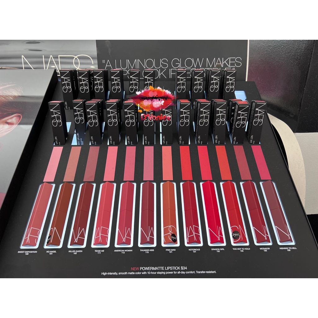 Son Thỏi NARS Powermatte Long-Lasting Lipstick